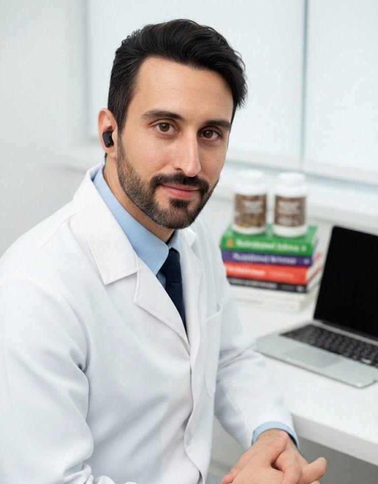 Dott. Bernardo Giammetta - Biologo Nutrizionista nel suo studio